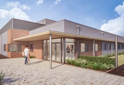 Work starts on expansion of St Edburg’s CE Primary School in Bicester