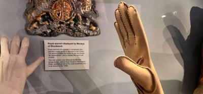 museum exhibit gloves